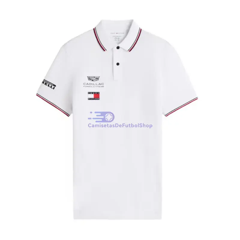 Polo Cadillac F1 Blanco 2026