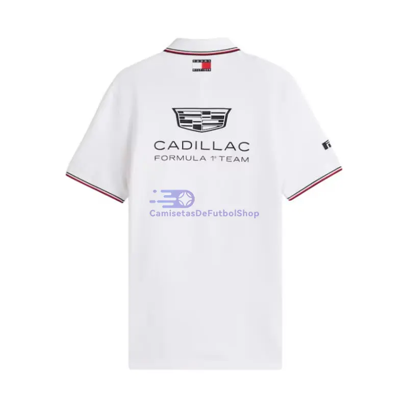 Polo Cadillac F1 Blanco 2026