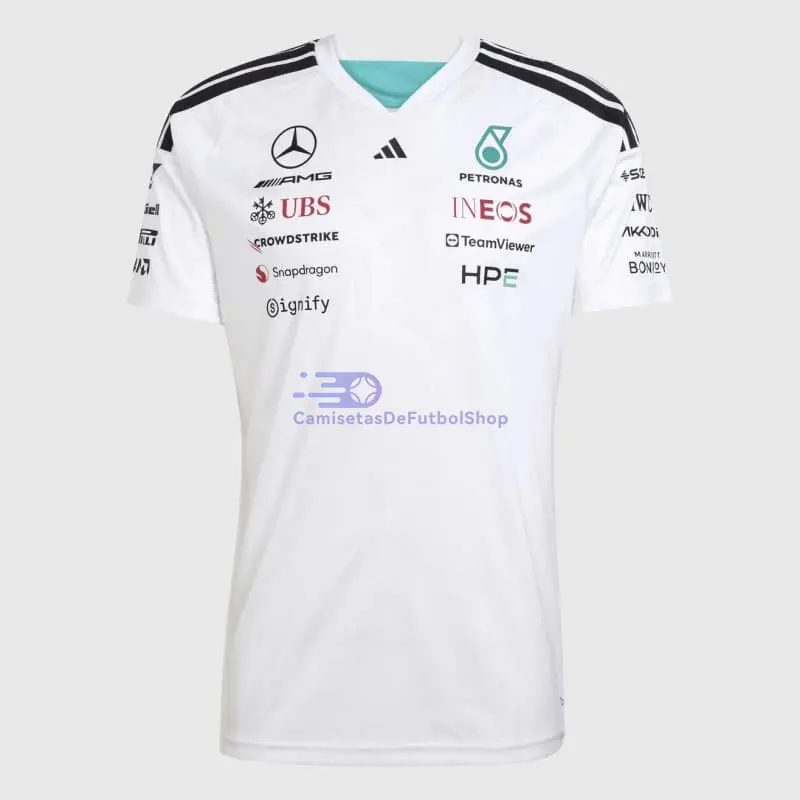 Camiseta Mercedes AMG Petronas F1 Blanco 2026