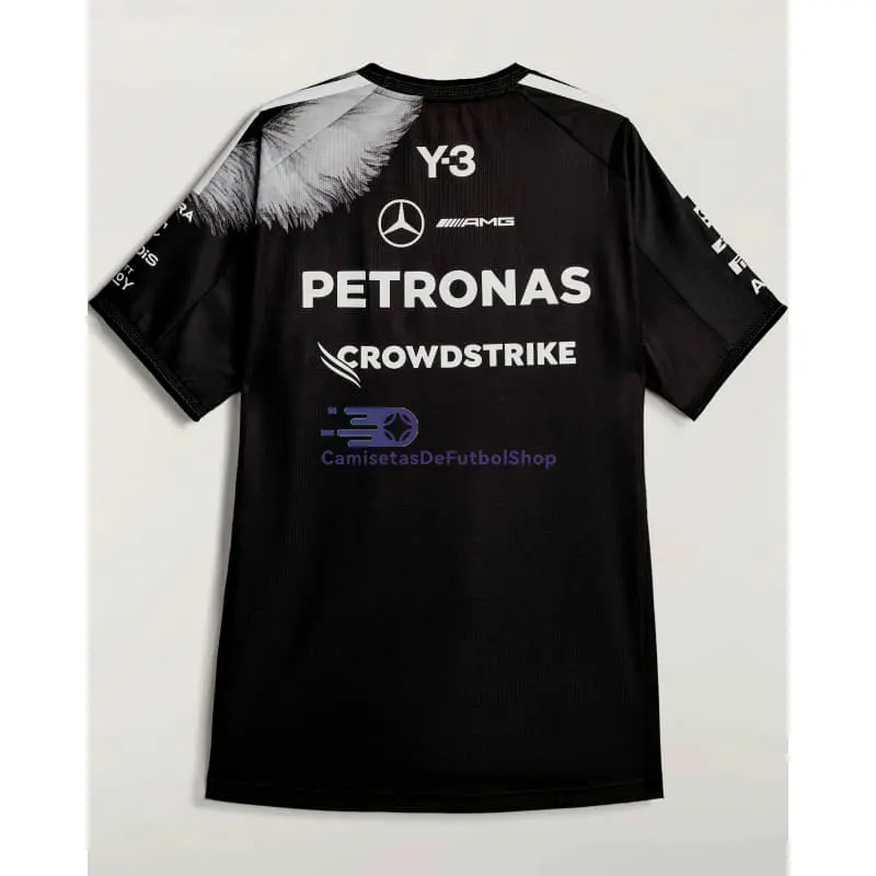 Camiseta Mercedes AMG x adidas Y-3 2026 Edición Especial Negro