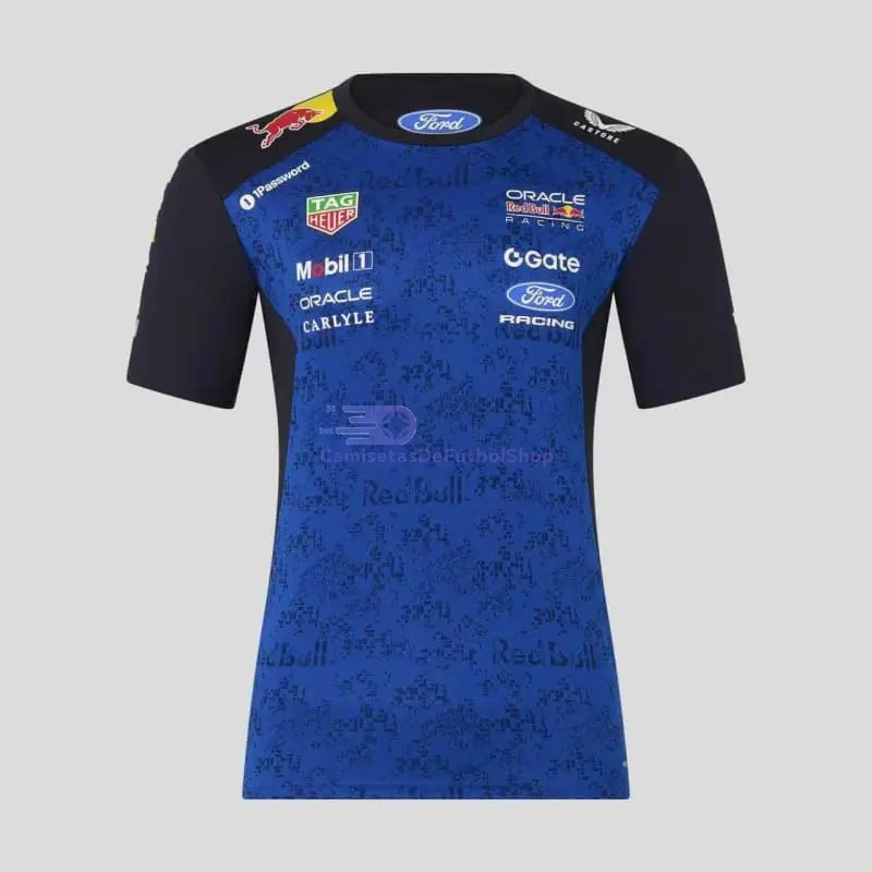 Camiseta Red Bull Racing F1 Azul/Negro 2026