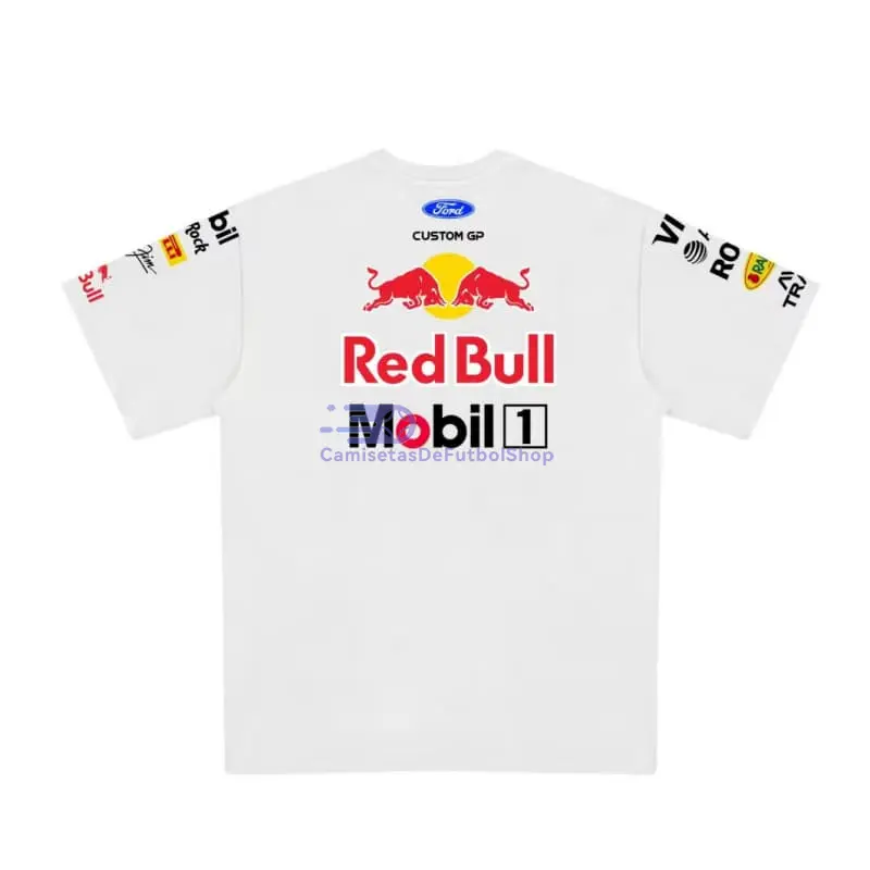 Camiseta Red Bull Racing F1 2026 Blanco/Rojo