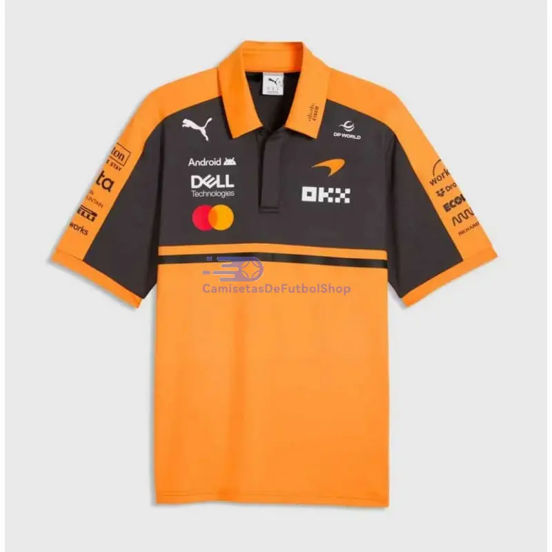 Polo McLaren F1 Naranja/Gris/Rojo 2026
