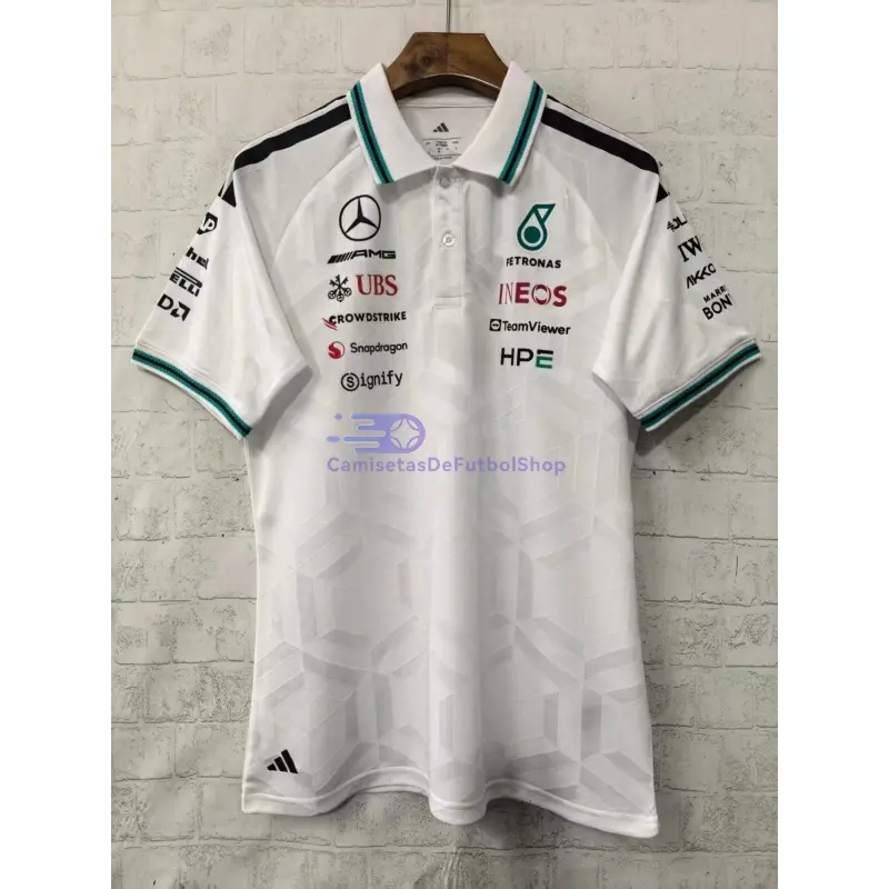 Polo Mercedes AMG Petronas F1 2026 Blanco