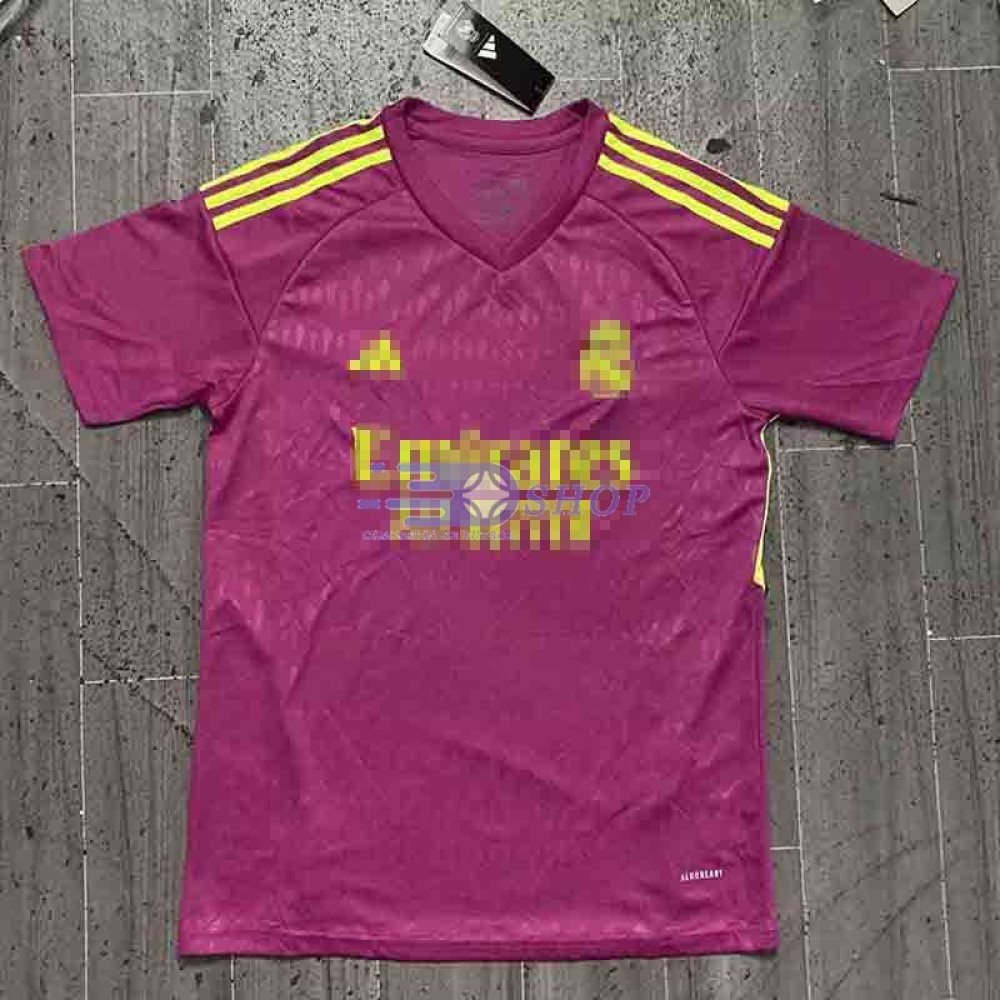 Camiseta de Portero Real Madrid Rojo Oscuro 2023/2024