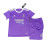 Camiseta Real Madrid Morado 2016/2017 Niño Kit