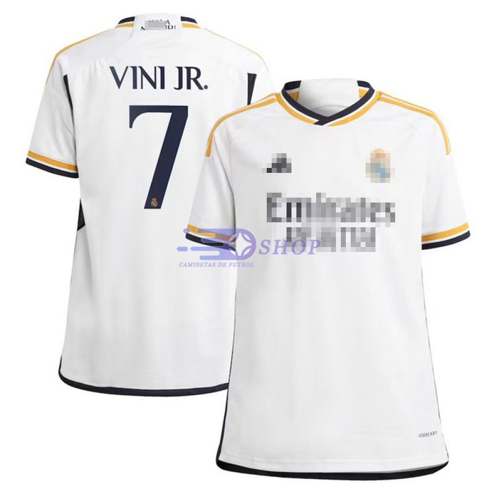 Camiseta Vini Jr. 7 Real Madrid 2023/2024 1ª Equipación