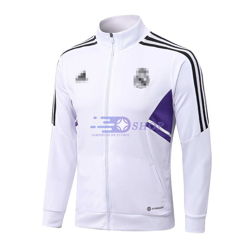 Chaqueta Real Madrid 2022/2023 Blanco/Púrpura