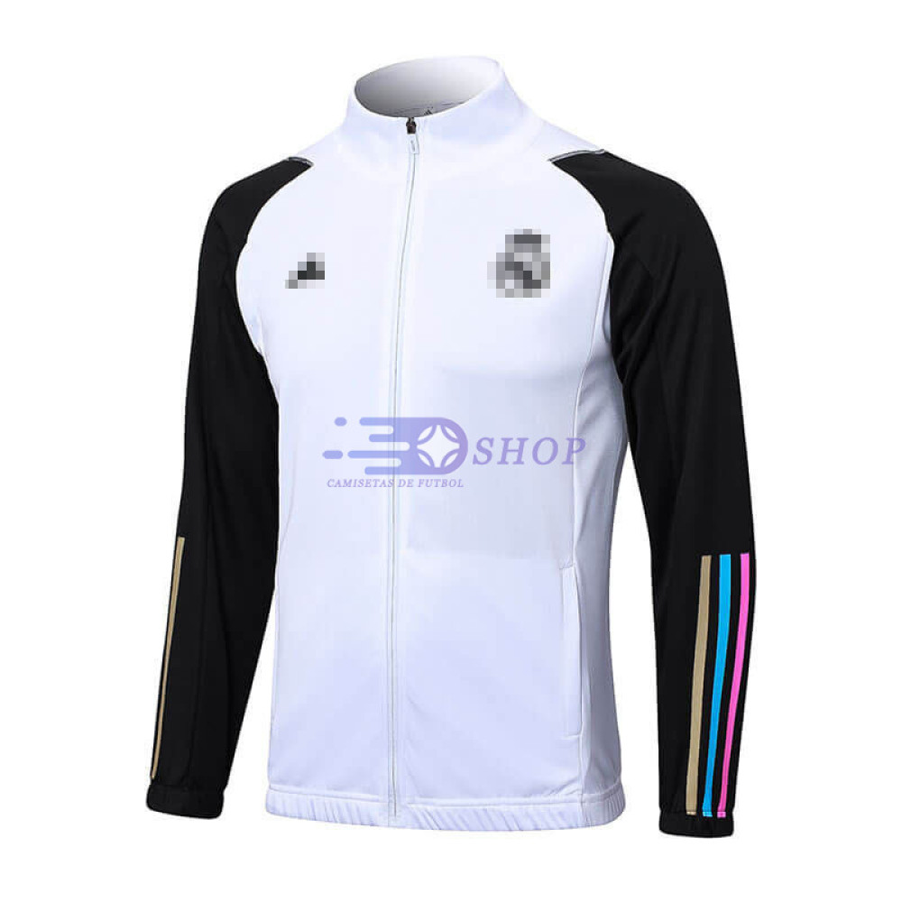 Chaqueta Real Madrid Blanco/Negro 2023/2024