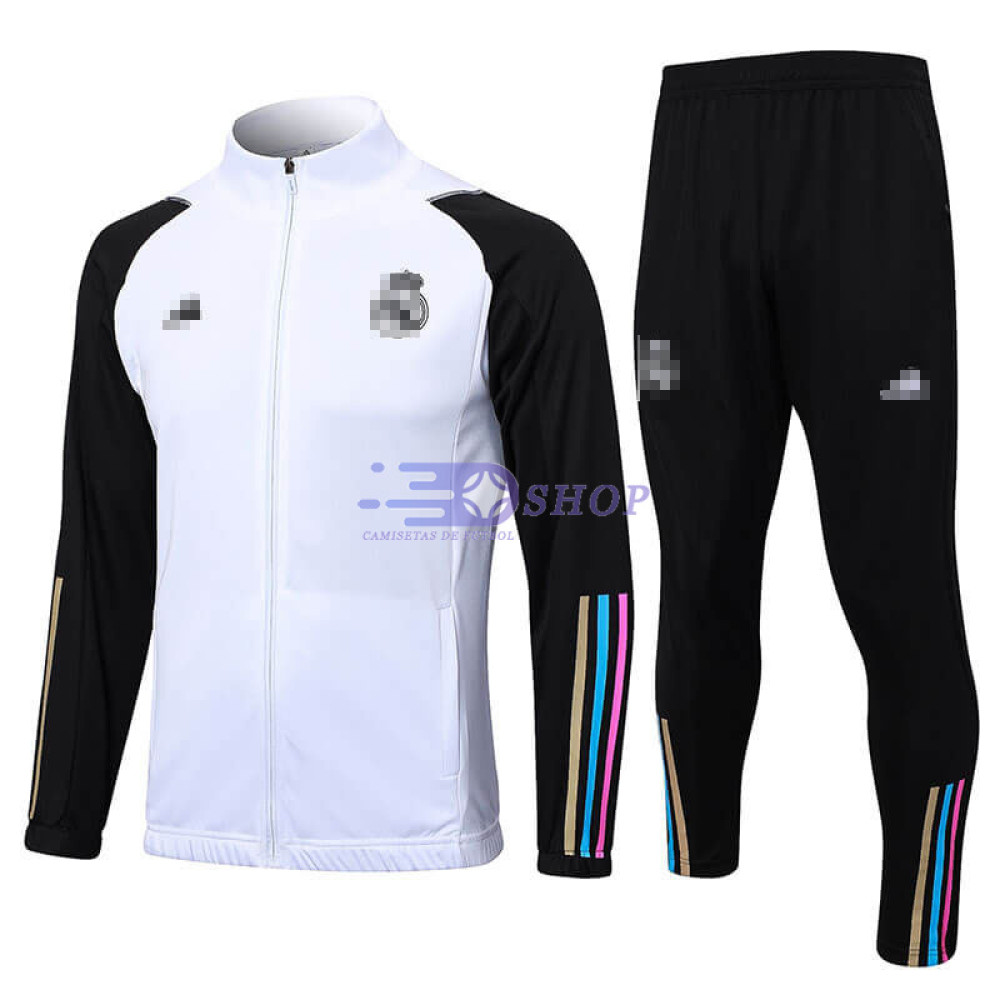 Chandal Real Madrid Blanco/Negro 2023/2024