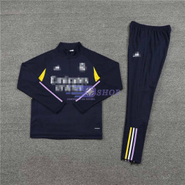 Sudadera de Entrenamiento Real Madrid Azul Marino 2023/2024 Niño Kit