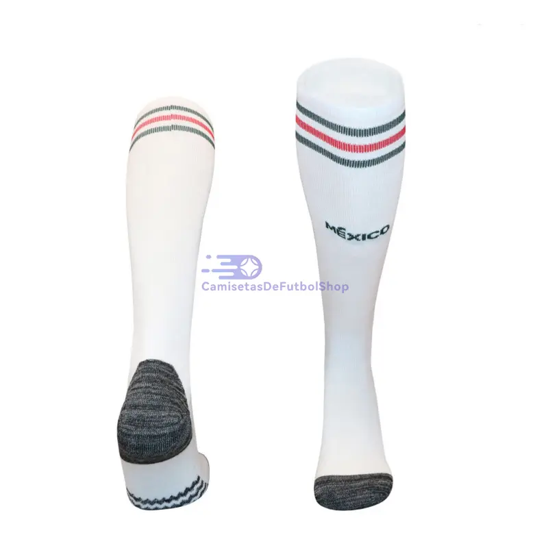 Camiseta México Mundial 2026 2ª Equipación Blanco Niño Kit