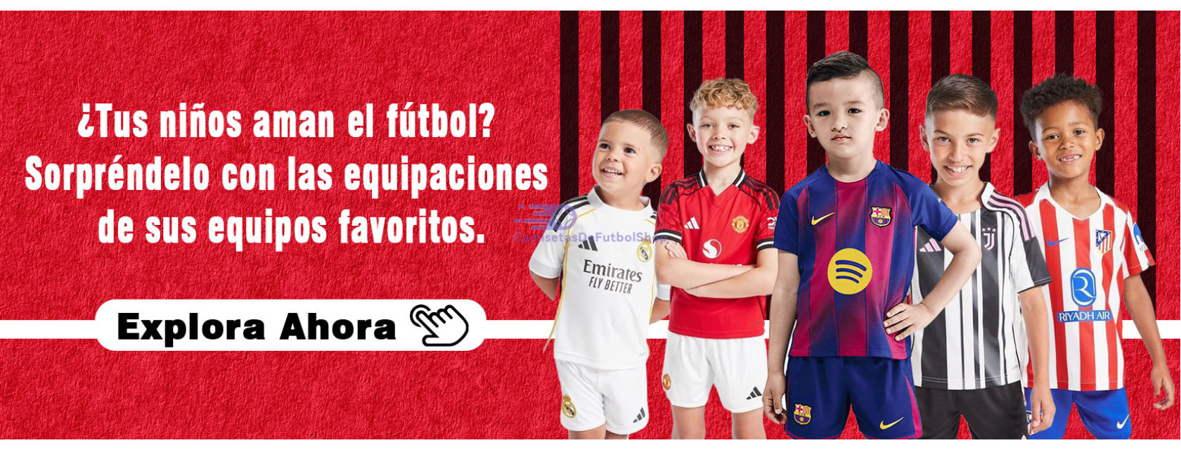 Camiseta Futbol Niños Barata