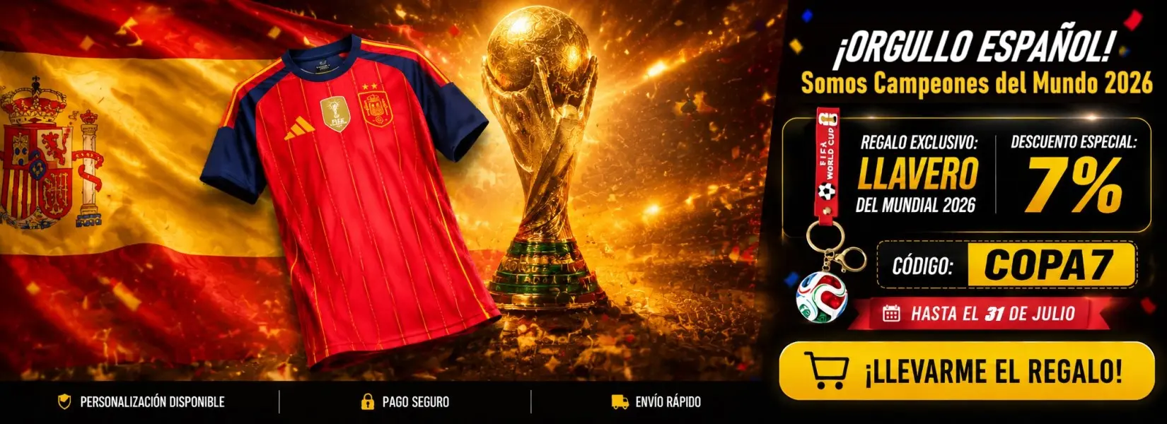 camisetas España 2026