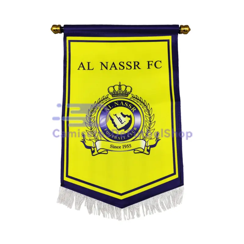 Banderín Pentagonal Al Nassr 2025