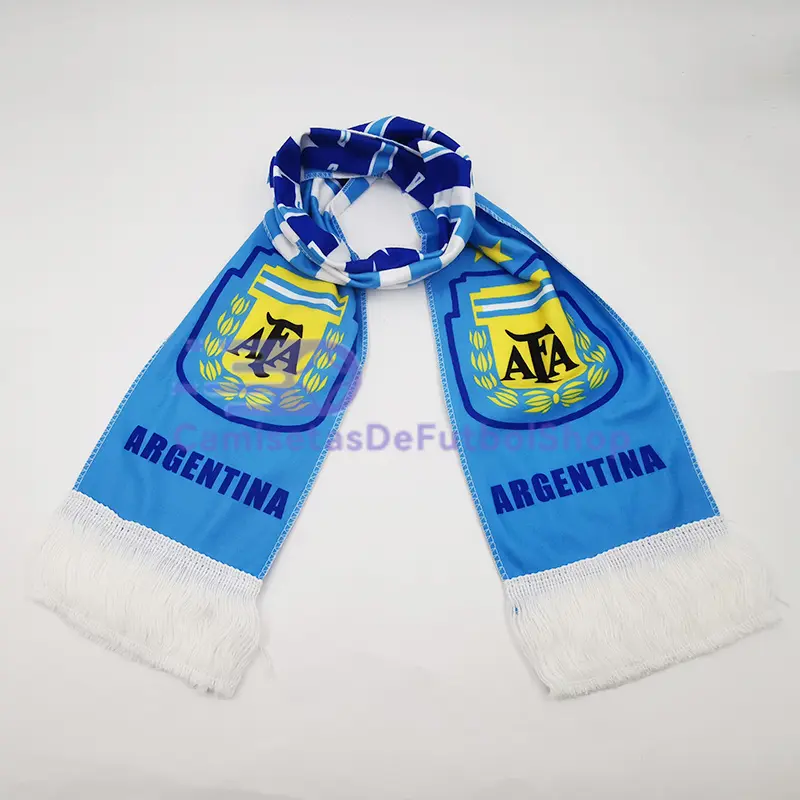 Bufanda Argentina Azul