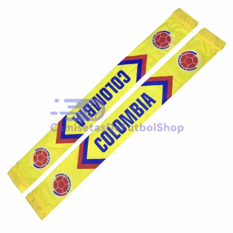 Bufanda Colombia Amarillo