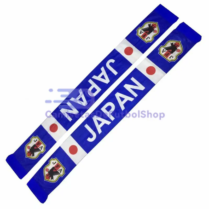 Bufanda Japón Azul/Blanco