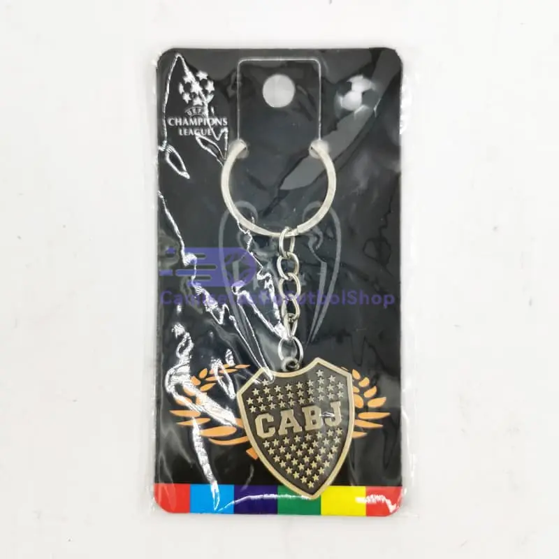 Llavero Latón Boca Juniors