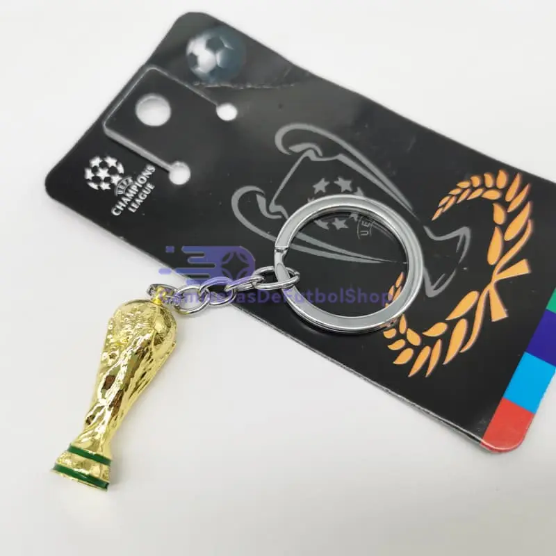 Llavero Latón Copa del Mundo