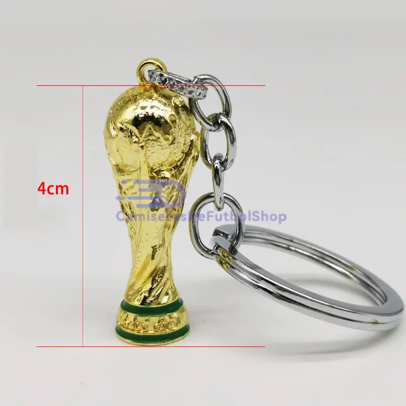 Llavero Latón Copa del Mundo