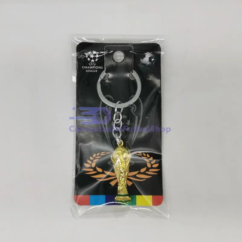 Llavero Latón Copa del Mundo