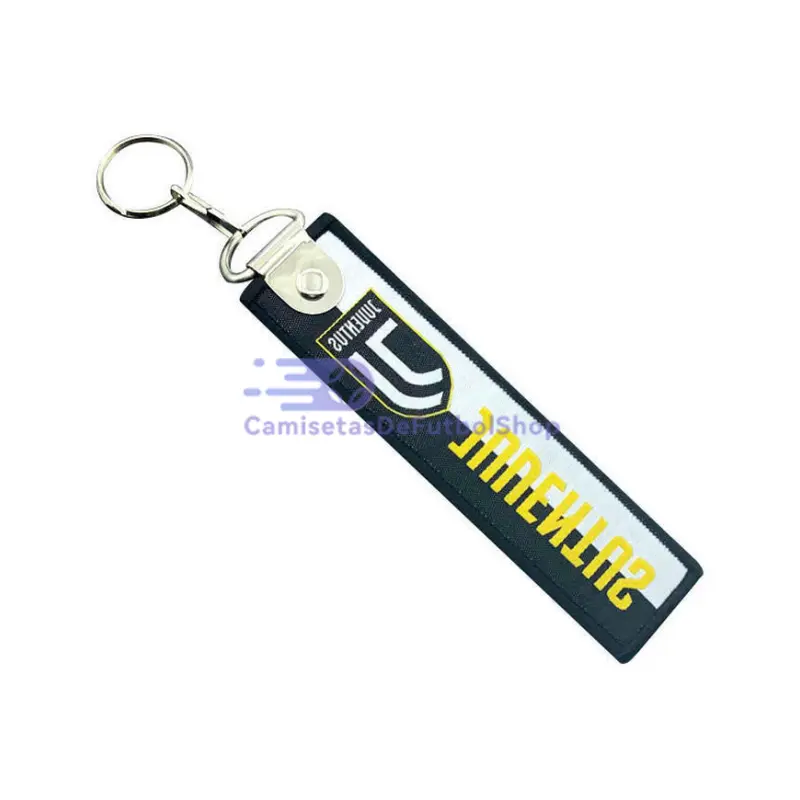 Llavero tejido con impresión Juventus