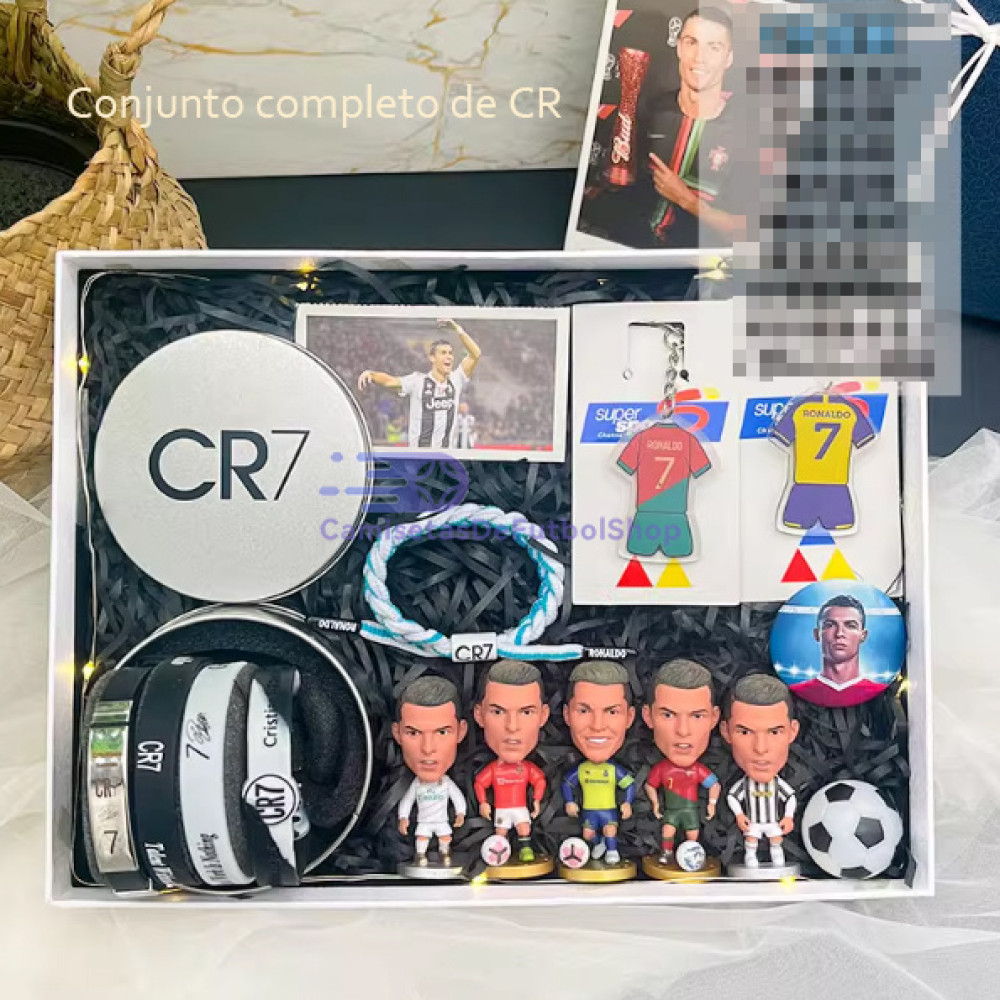 Conjunto Completo de Muñeco Regalo Fútbol Messi/Cristiano Ronaldo/Neymar 