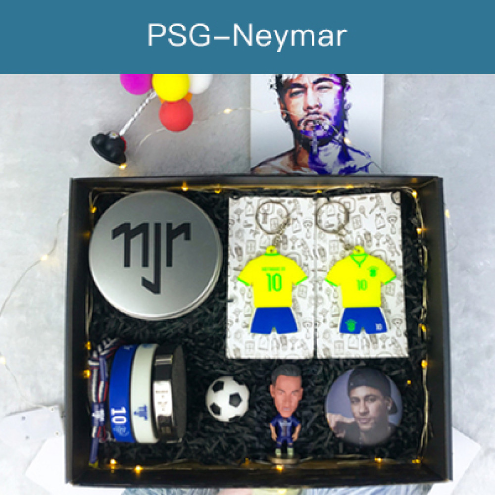 Conjunto De Muñeco Regalo Fútbol PSG Neymar 