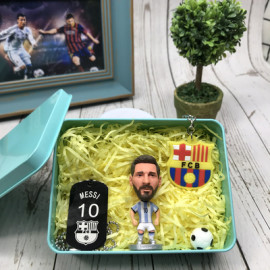 Fútbol Messi/Cristiano Ronaldo Conjunto de Muñeco