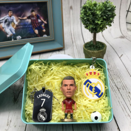 Fútbol Messi/Cristiano Ronaldo Conjunto de Muñeco