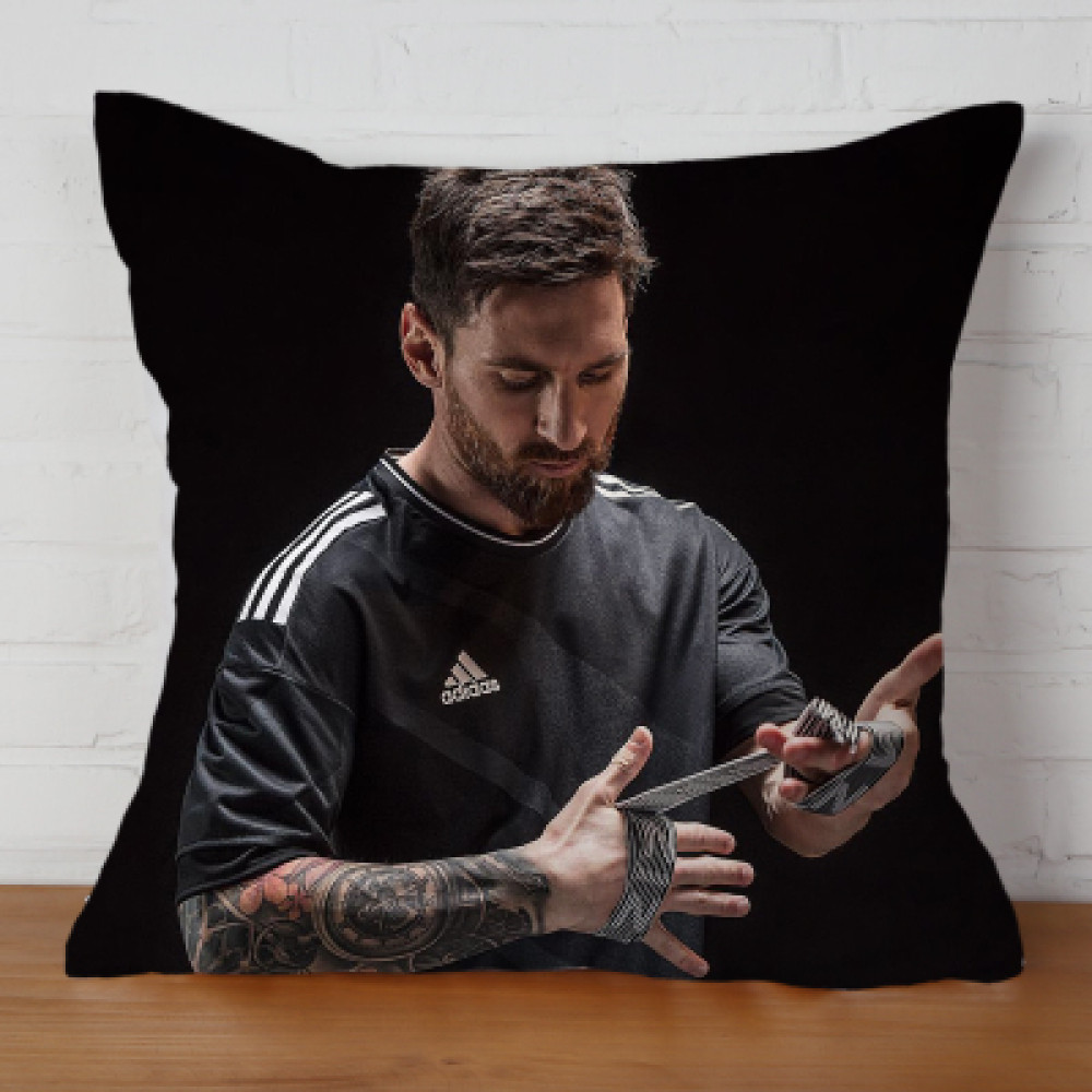 Almohada Doble Cara Messi 1