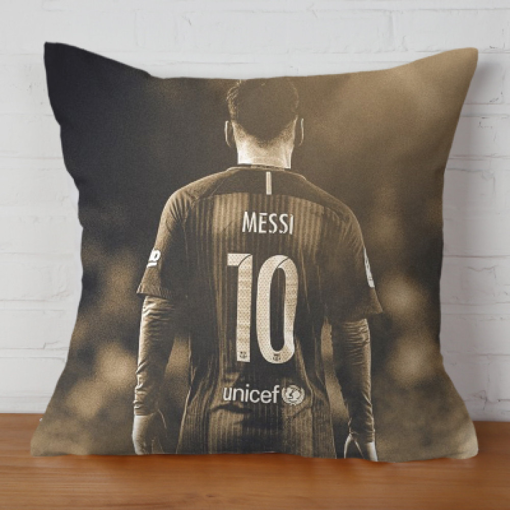 Almohada Doble Cara Messi 2