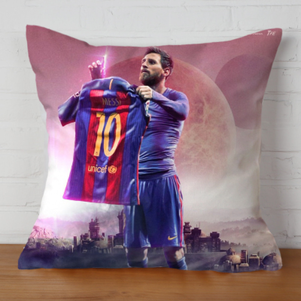 Almohada Doble Cara Messi 5